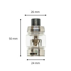 MQ Tank – Clearomizer 24mm SS316L | VTN Coils compatible
