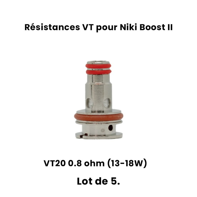 VT coils – Niki Boost II | 0.8Ω & 0.4Ω
