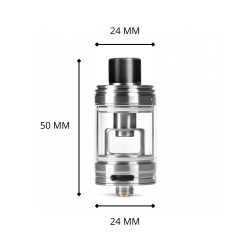 MQ Tank – Clearomizer 24mm SS316L | VTN Coils compatible