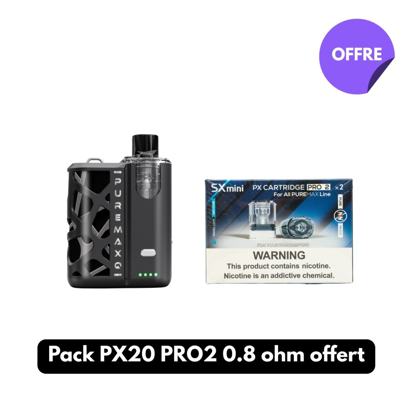 Puremax Q – Cigarette électronique SXmini | KSLPRO